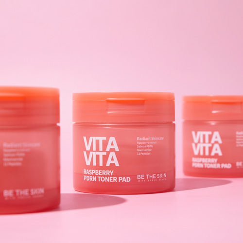 Be The Skin Vitavita Raspberry PDRN Toner Pad