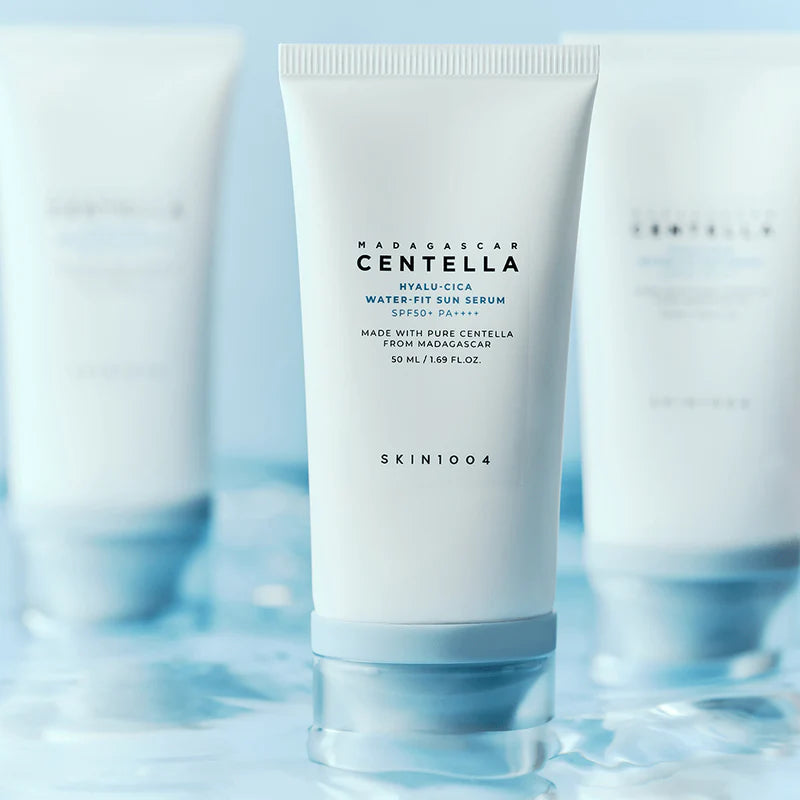 Skin1004 Madagascar Centella hyalu cica  water fit sun serum