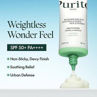 Purito Seoul Wonder Releaf Centella Daily Sun Lotion 60ml